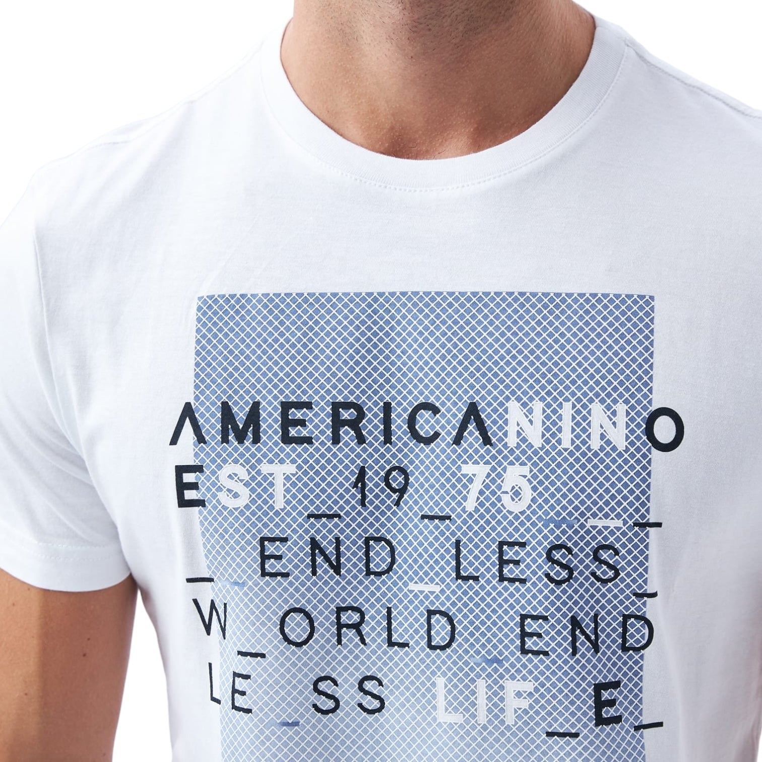 Camiseta Americanino 842F000 Blanca