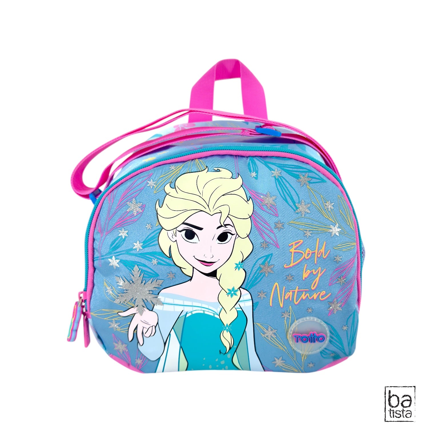 Combo Morral M + Cartuchera + Lonchera Totto Frozen OJL