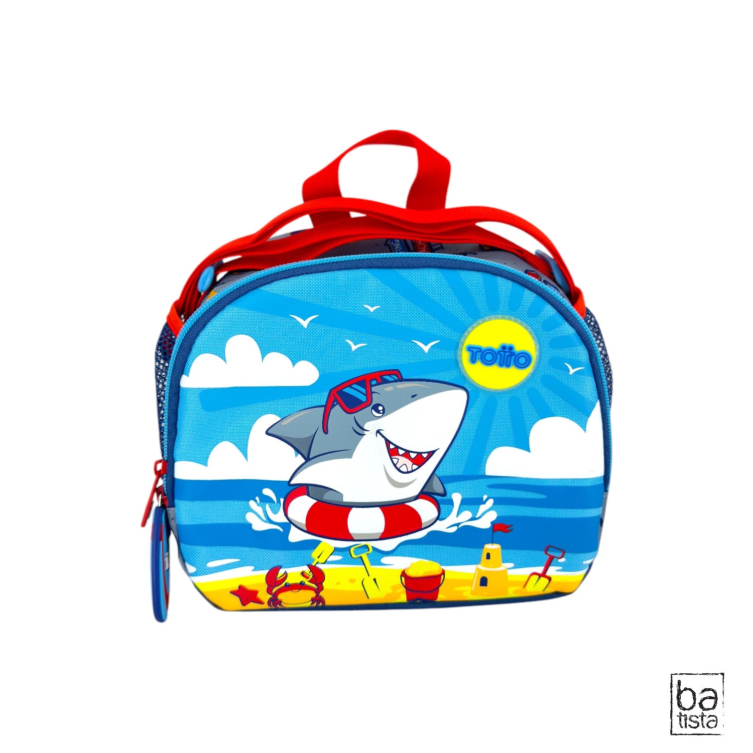 Combo Morral M + Cartuchera + Lonchera Totto Little Surfer 7Y5