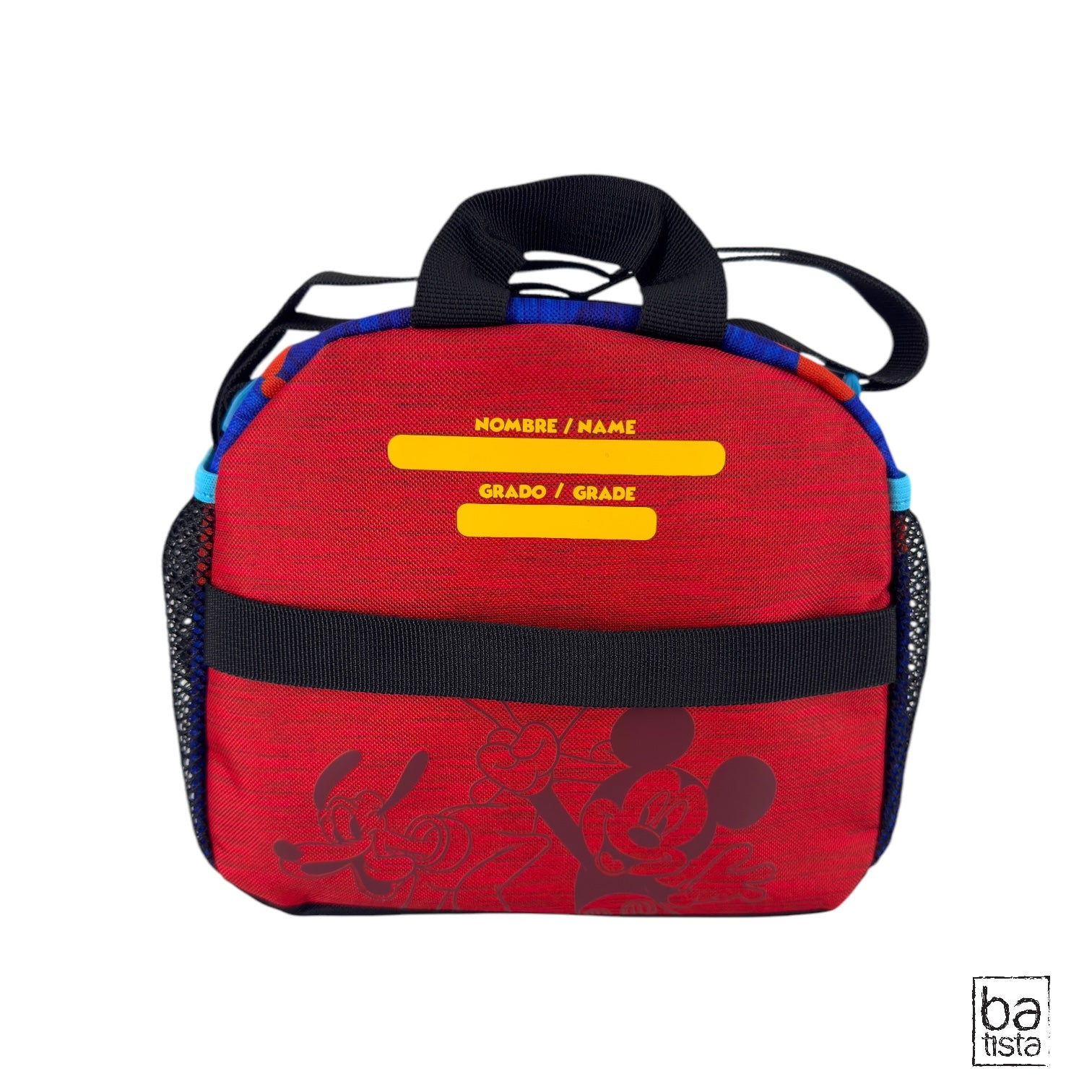 Combo Morral M + Cartuchera + Lonchera Totto Mickey 9JV