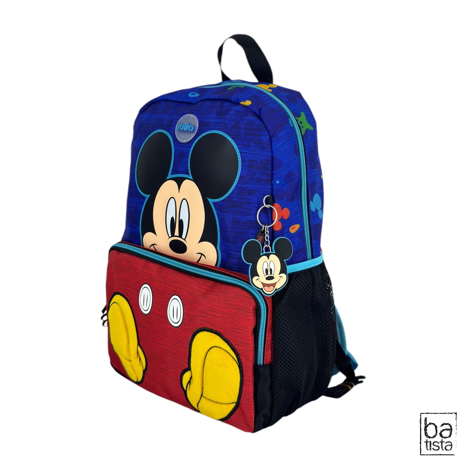 Combo Morral M + Cartuchera + Lonchera Totto Mickey 9JV