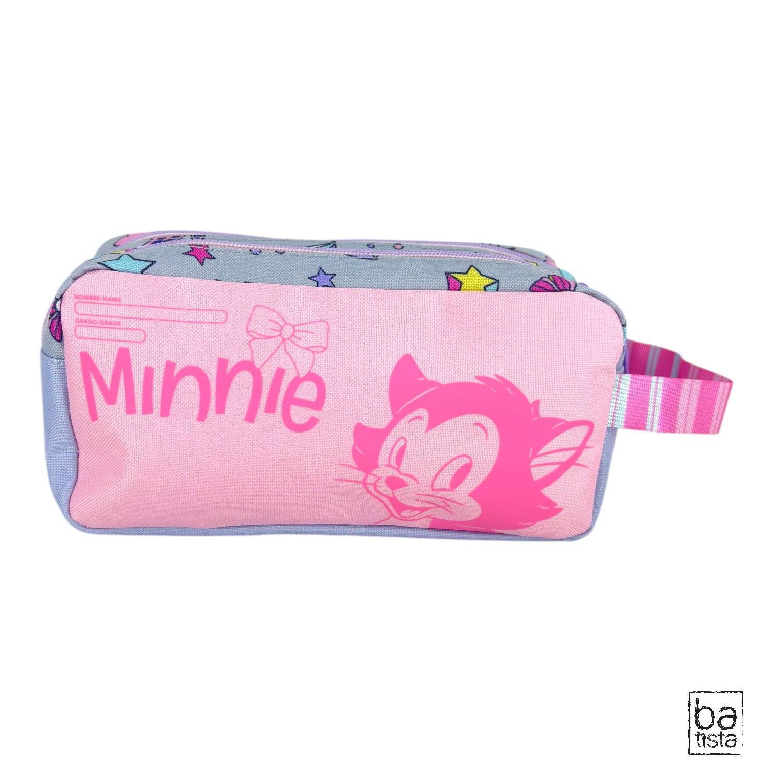 Combo Morral Ruedas + Cartuchera + Lonchera Totto Minnie 6YM