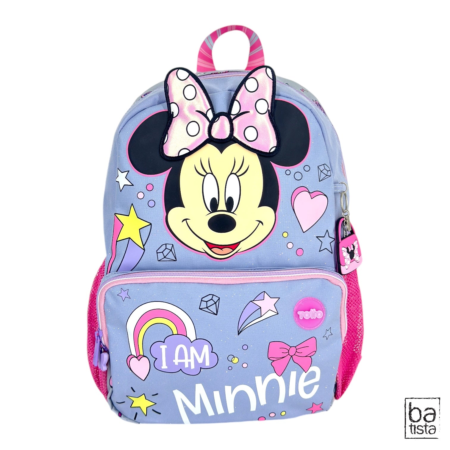 Combo Morral M + Cartuchera + Lonchera Totto Minnie 6YM