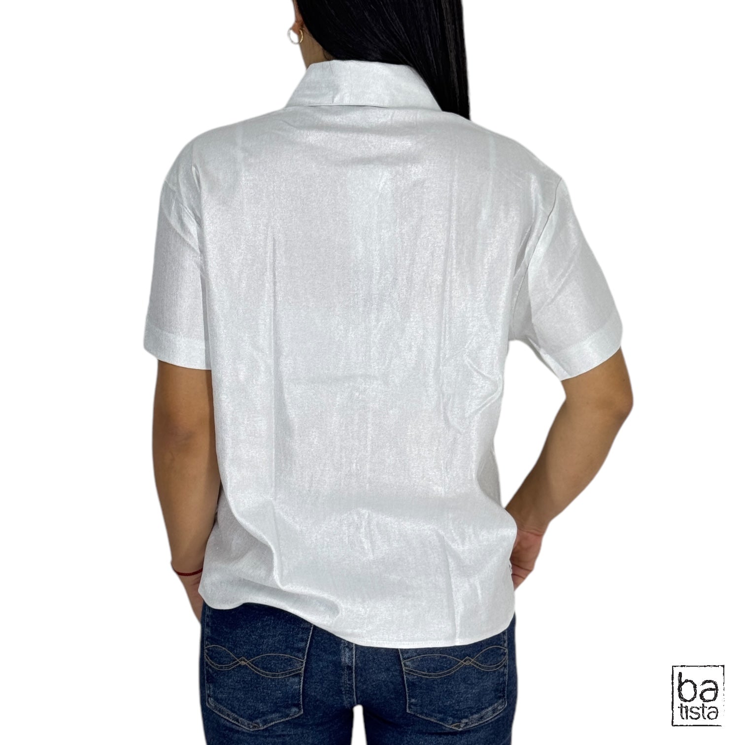 Blusa Ragged PF31113335 Blanco