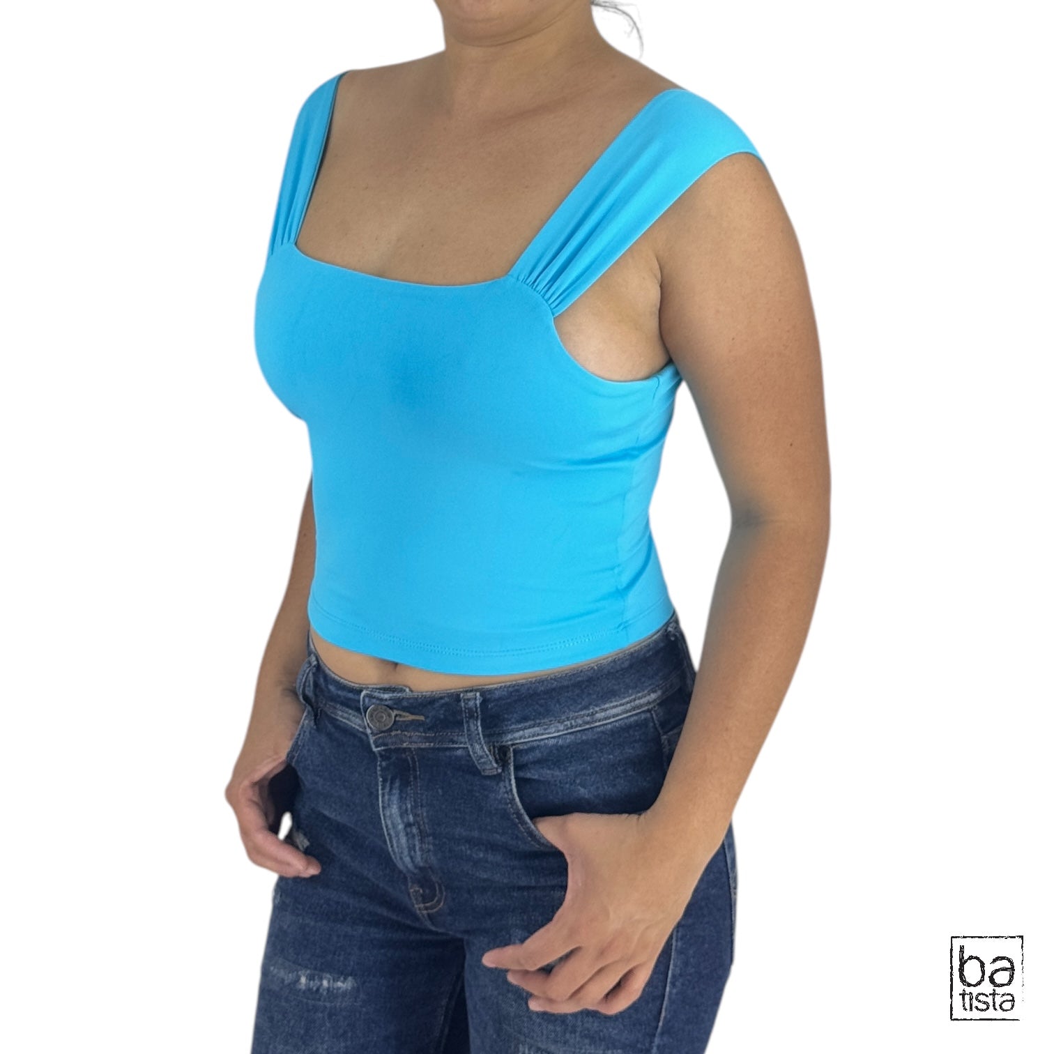 Blusa Ragged PF31122265 Azul