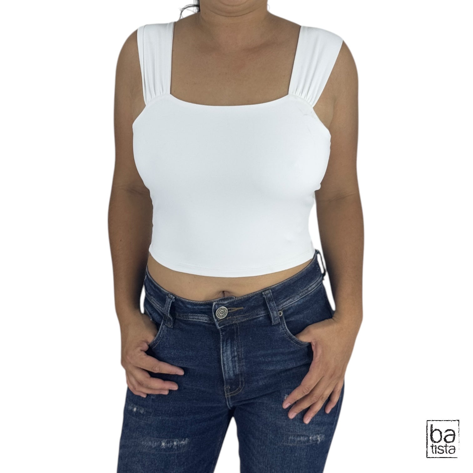 Blusa Ragged PF31122265 Blanco