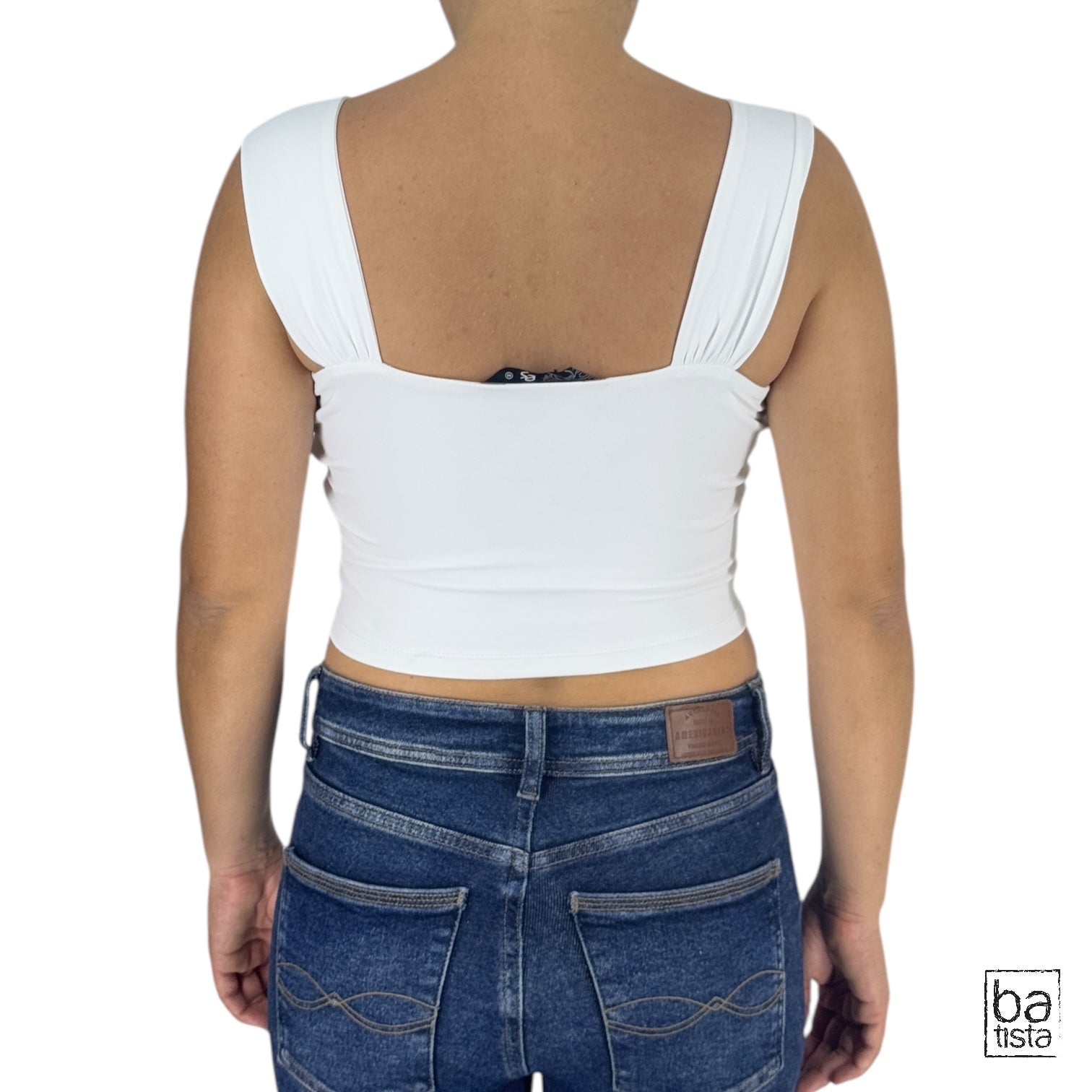 Blusa Ragged PF31122265 Blanco