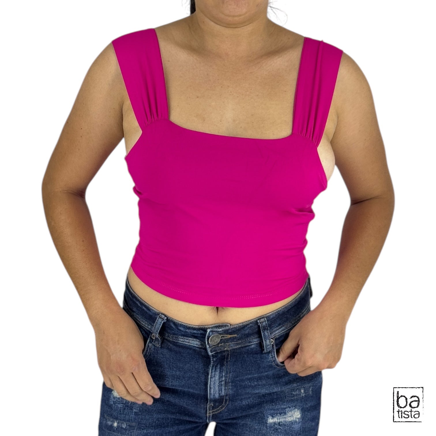 Blusa Ragged PF31122265 Fucsia