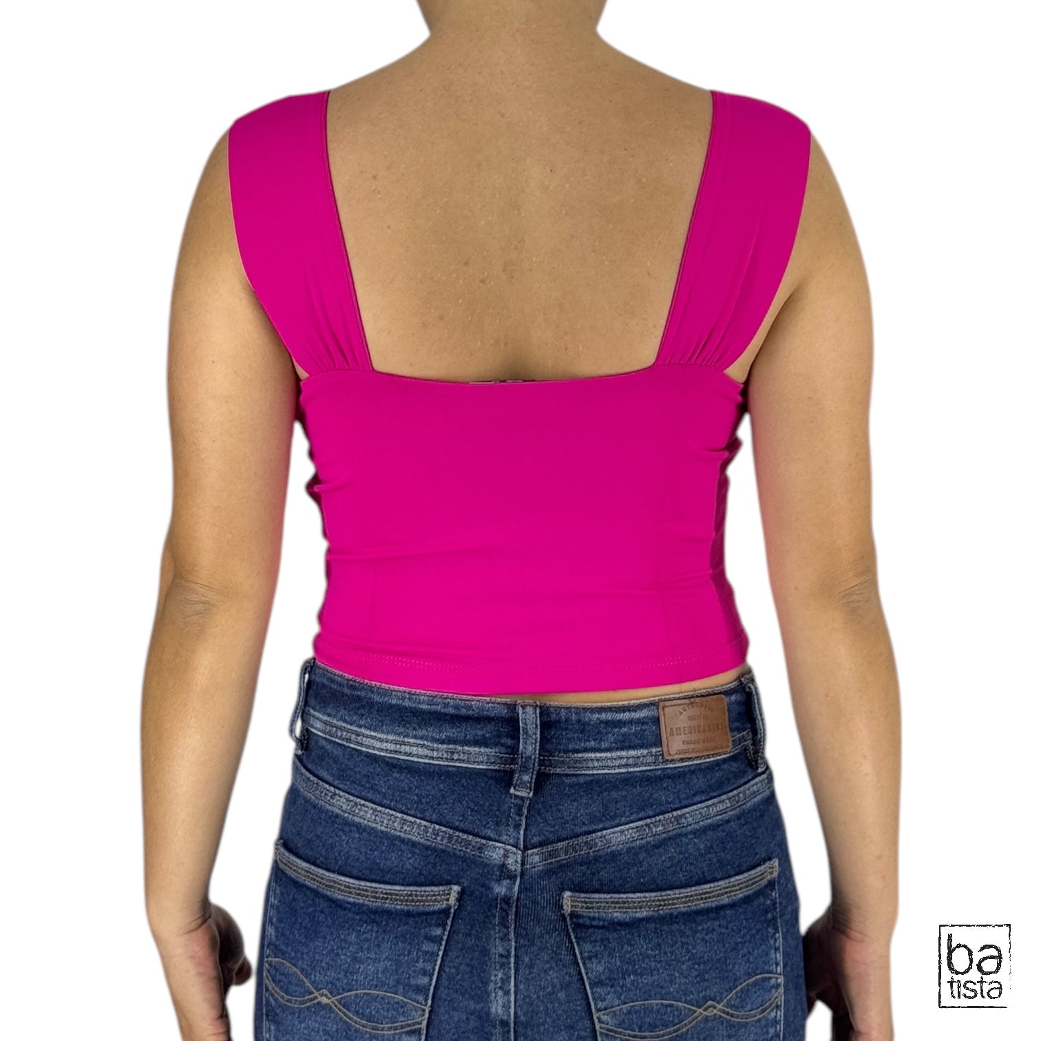 Blusa Ragged PF31122265 Fucsia