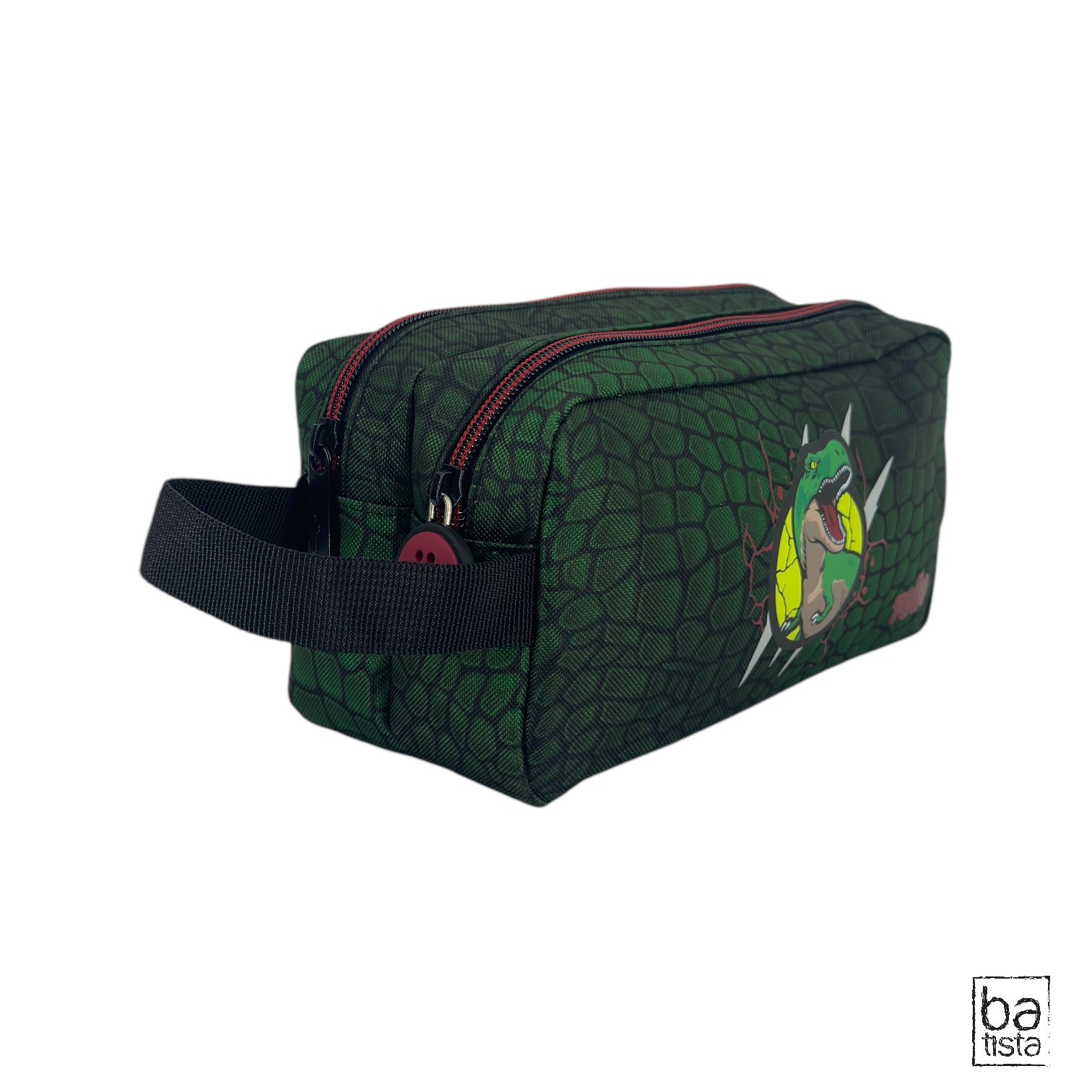 Combo Morral Ruedas + Cartuchera + Lonchera Totto Rex Dino 6D7