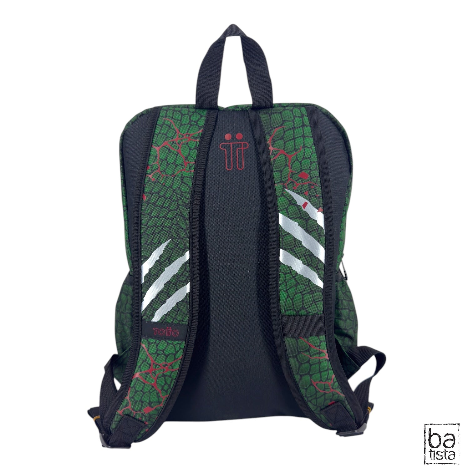 Combo Morral M + Cartuchera Totto Rex Dino 6D7