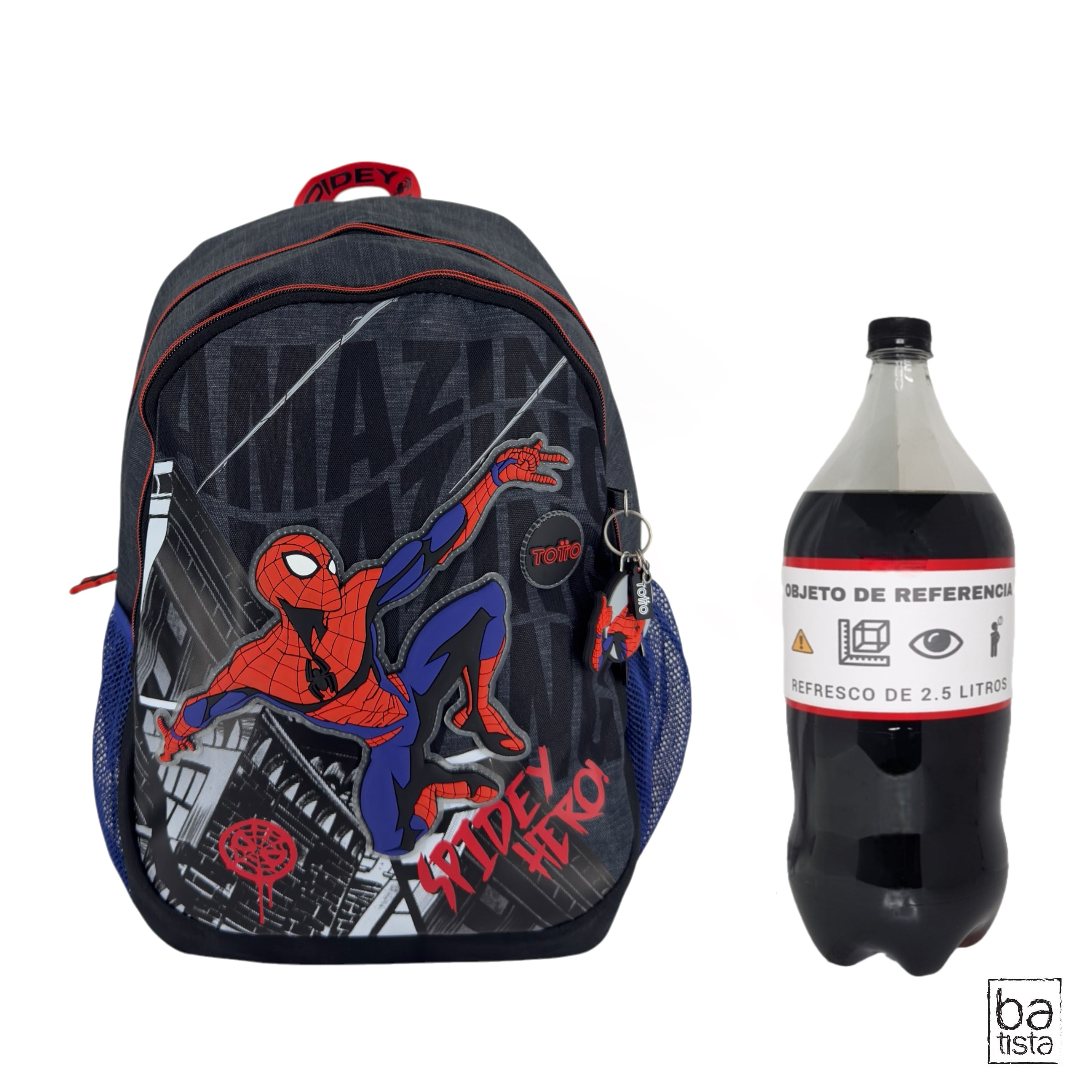 Morral Totto Spiderman Amazing M 9J0