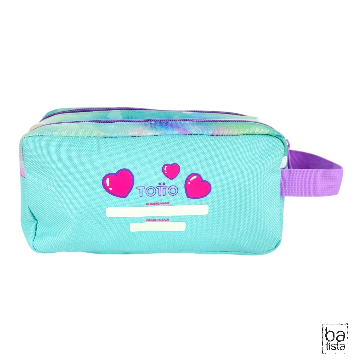 Combo Morral M + Cartuchera + Lonchera Totto Sweety Heart 9JE