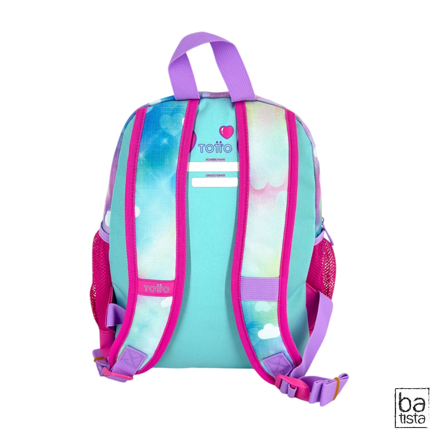 Combo Morral M + Cartuchera + Lonchera Totto Sweety Heart 9JE