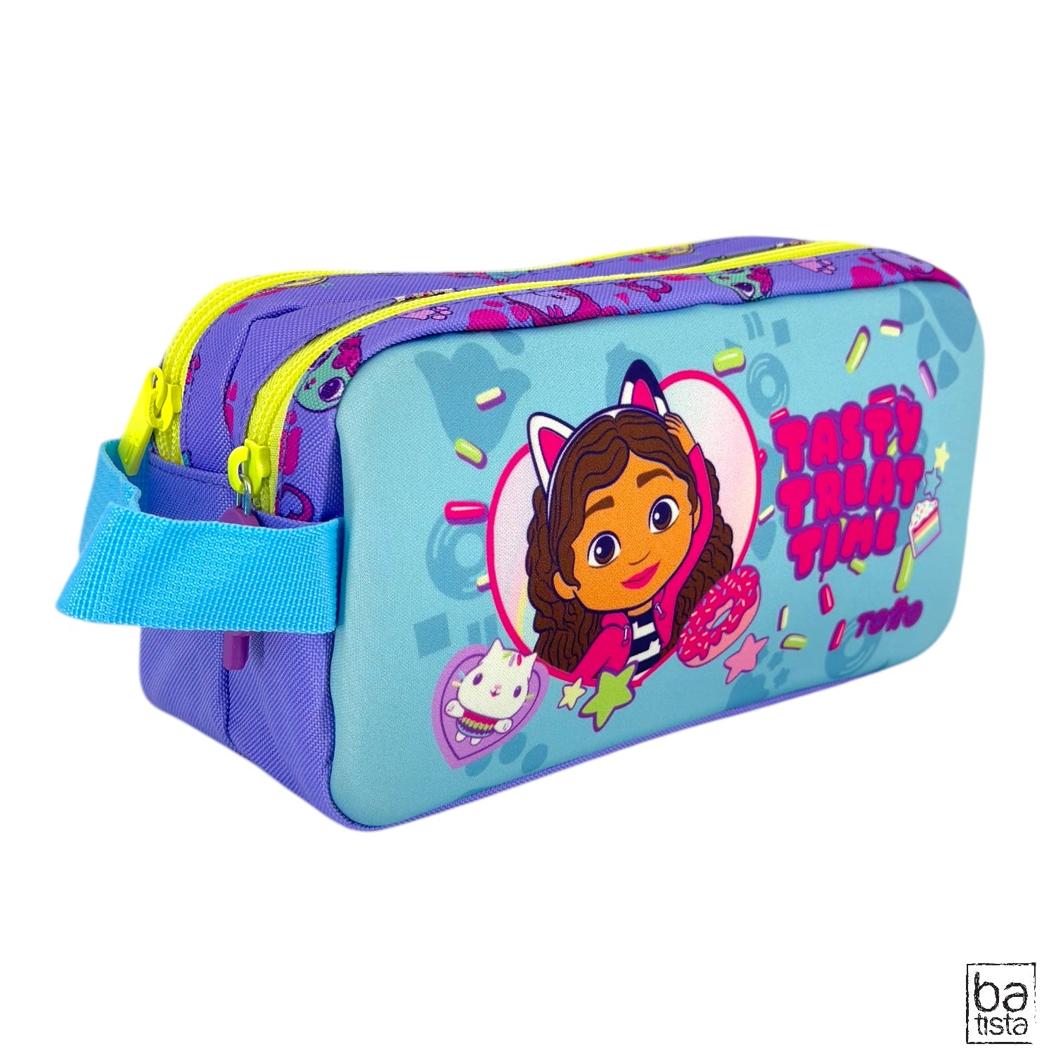 Combo Morral M + Cartuchera Totto Gabby Doll House 9JU