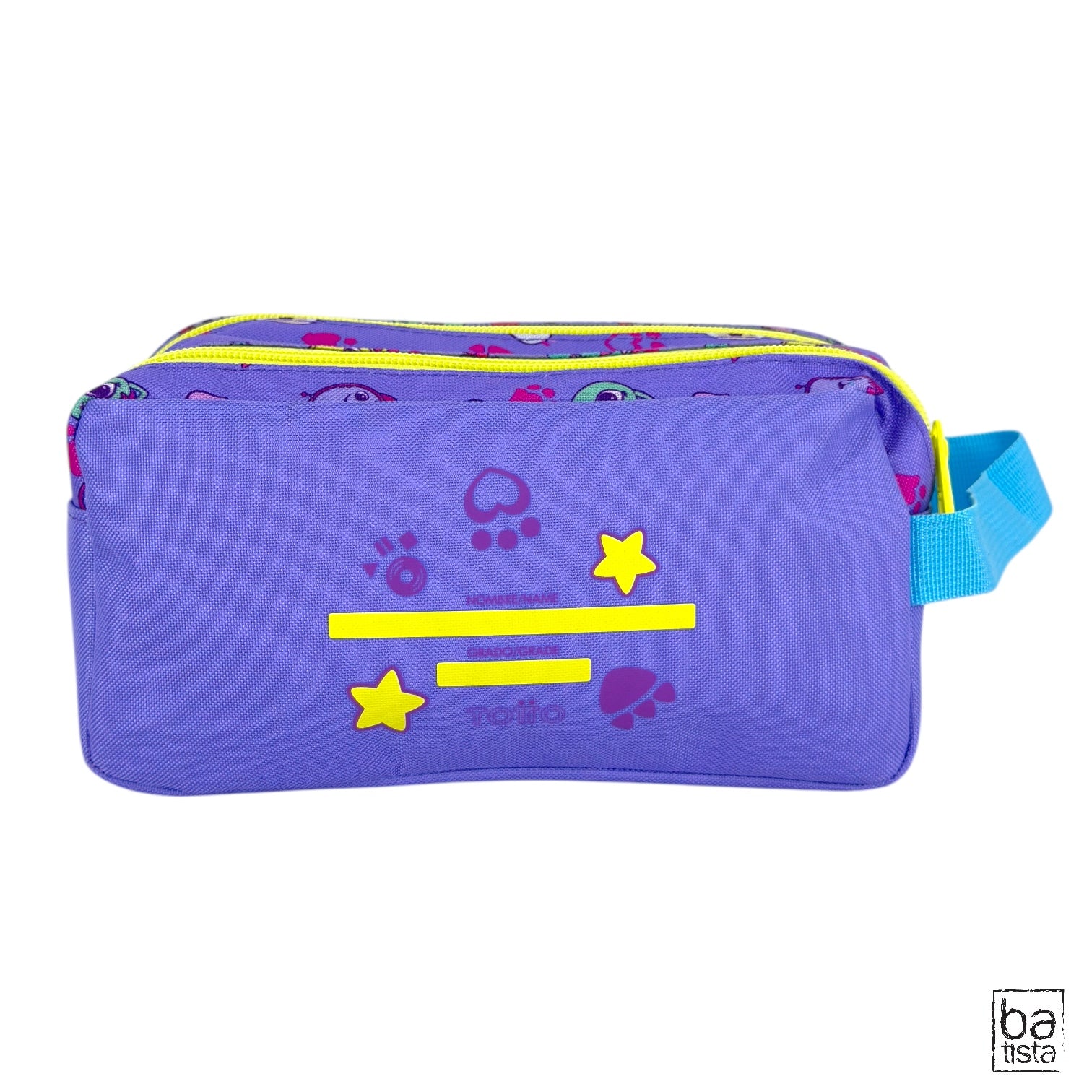 Combo Morral Ruedas + Cartuchera Totto Gabby Doll House 9JU