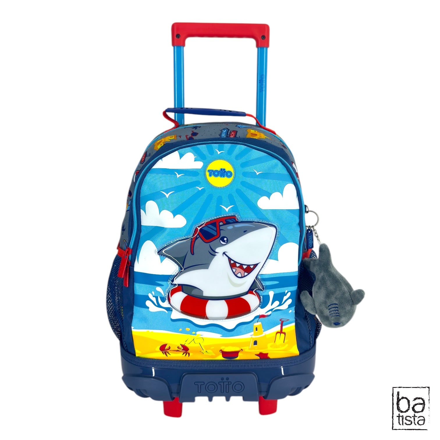 Combo Morral Ruedas + Cartuchera Totto Little Surfer 7Y5