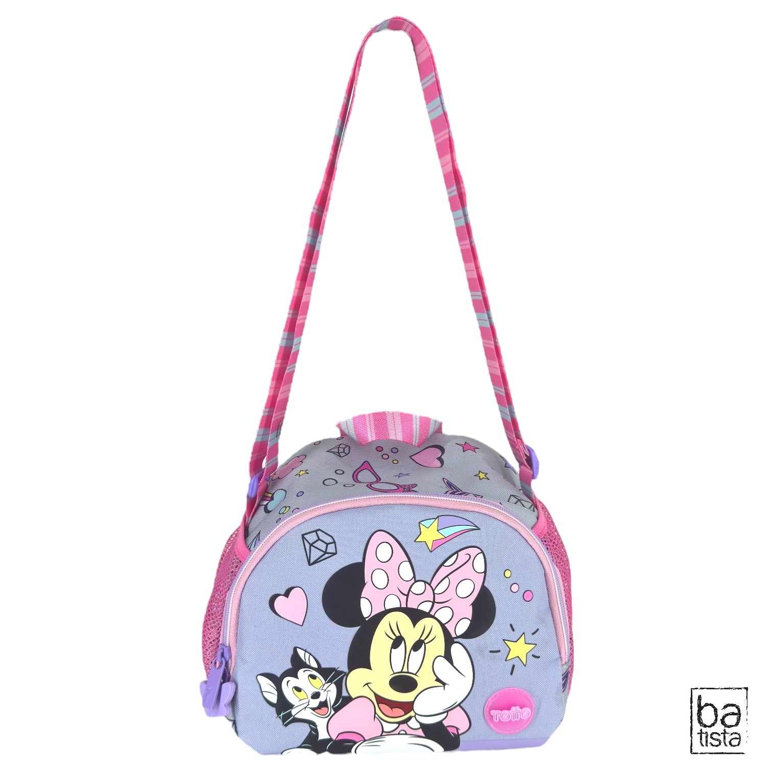 Combo Morral M + Cartuchera + Lonchera Totto Minnie 6YM