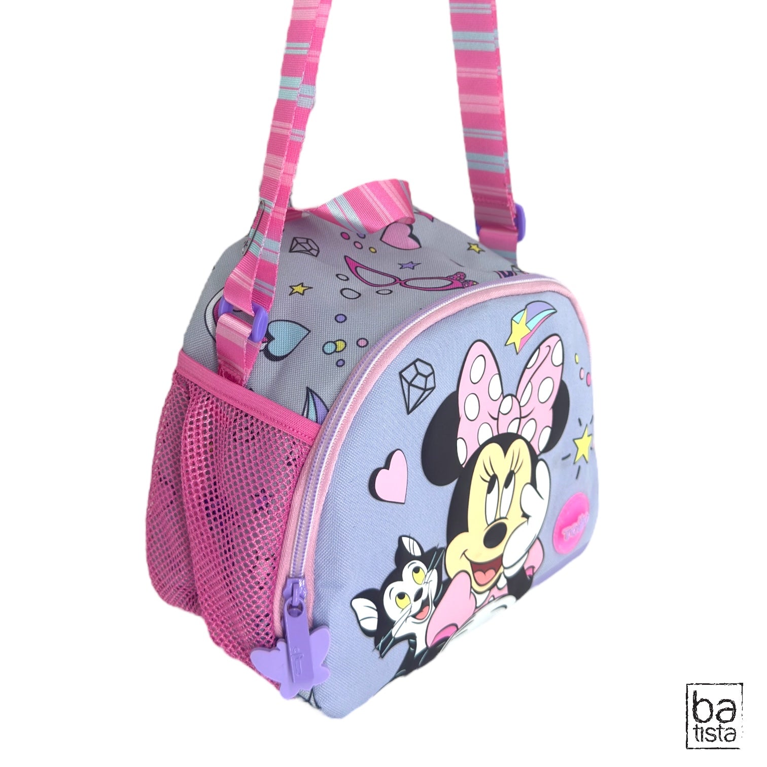 Combo Morral Ruedas + Lonchera Totto Minnie 6YM