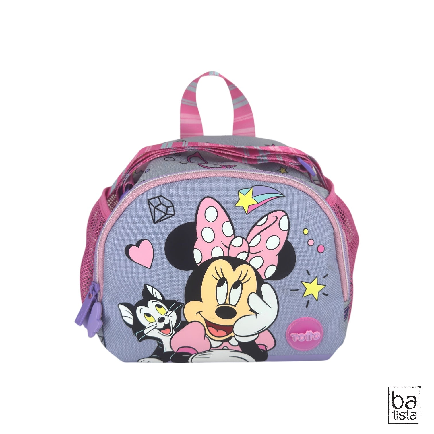 Combo Morral Ruedas + Lonchera Totto Minnie 6YM