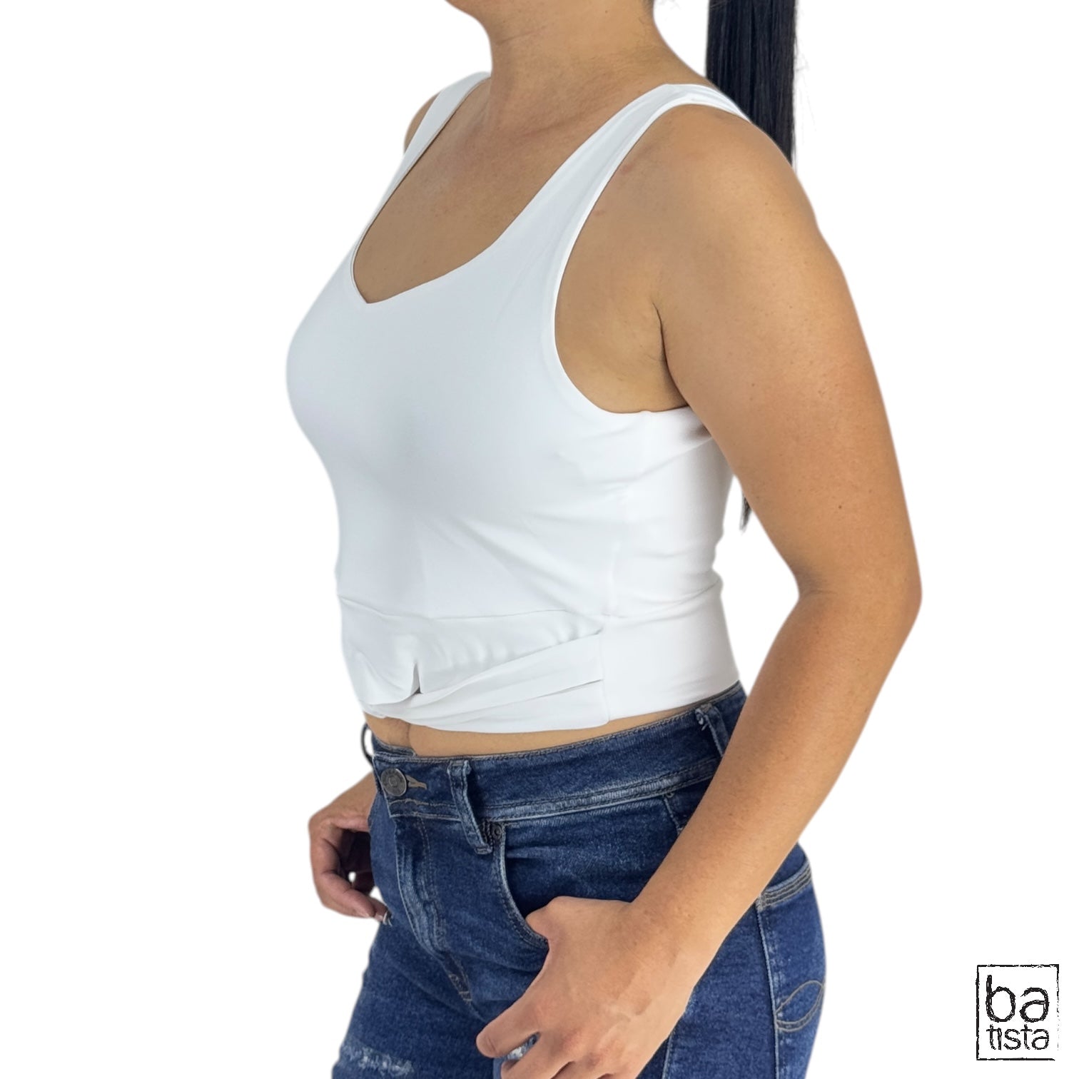 Blusa Ragged PF31122262 Blanco