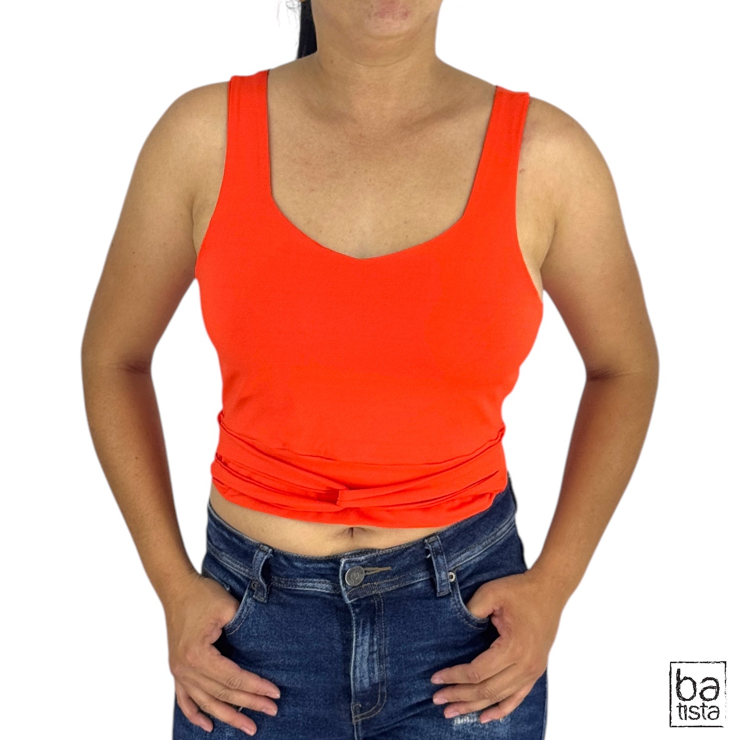 Blusa Ragged PF31122262 Naranja