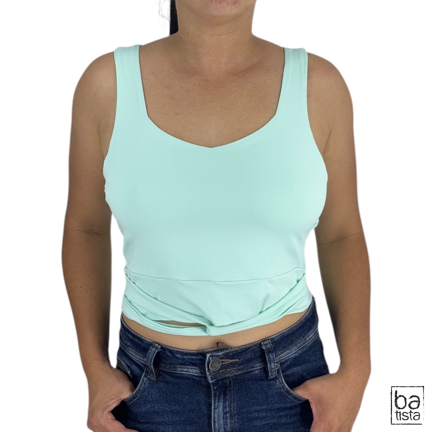 Blusa Ragged PF31122262 Verde Menta